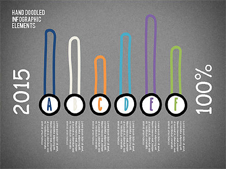 Elementi infographic doodled, Slide 11, 02348, Infografiche — PoweredTemplate.com