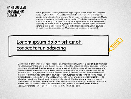 Elementi infographic doodled, Slide 6, 02348, Infografiche — PoweredTemplate.com