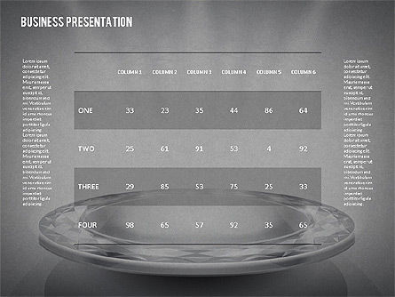 Modèle de présentation de l'équipe commerciale (piloté par les données), Diapositive 16, 02349, Modèles de présentations — PoweredTemplate.com