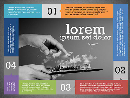 Infographie commerciale avec smartphone, Diapositive 10, 02352, Modèles de présentations — PoweredTemplate.com