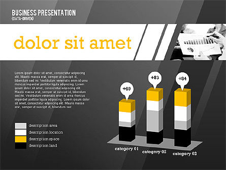 Modern Energetic Presentation (data driven), Slide 14, 02353, Presentation Templates — PoweredTemplate.com
