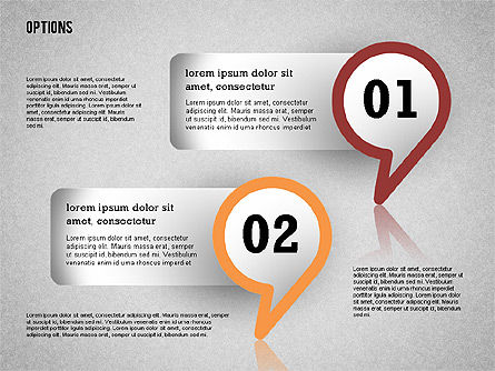 다채로운 옵션 도구 상자, 슬라이드 12, 02356, 모양 — PoweredTemplate.com