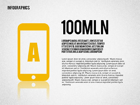 Planas diseñadas para Infografía, Diapositiva 5, 02358, Formas — PoweredTemplate.com