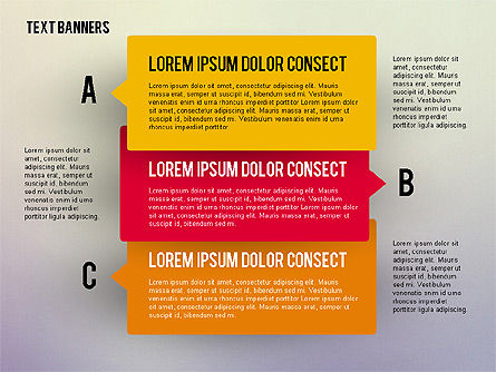 Banners de texto rectangular, Diapositiva 5, 02363, Cuadros de texto — PoweredTemplate.com