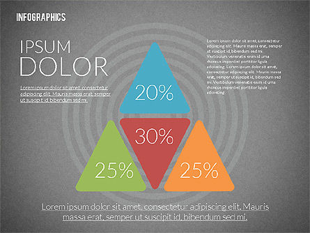 다채로운 프레젠테이션 infographics, 슬라이드 11, 02364, 인포메이션 그래픽 — PoweredTemplate.com