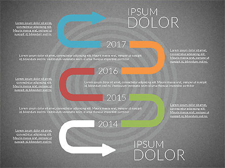 Infographies colorées de présentation, Diapositive 15, 02364, Infographies — PoweredTemplate.com
