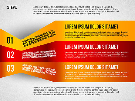 Langkah Agenda Yang Penuh Warna, Slide 4, 02369, Diagram Panggung — PoweredTemplate.com