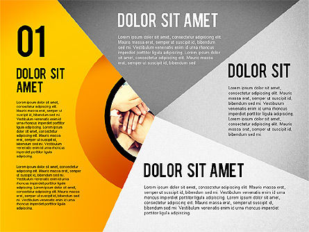 Putaran Aliran Langkah, Templat PowerPoint, 02371, Diagram Panggung — PoweredTemplate.com
