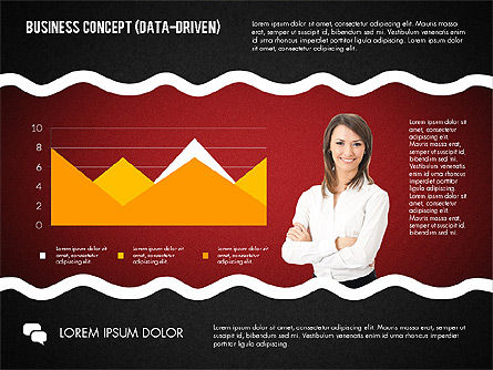 Data Driven Project Presentation Template, Slide 15, 02373, Presentation Templates — PoweredTemplate.com