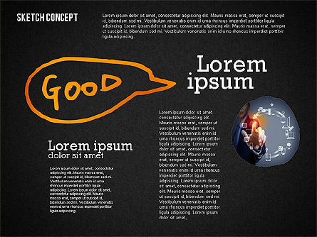 Formas y palabras, Diapositiva 15, 02374, Formas — PoweredTemplate.com