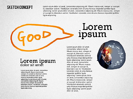 Formas y palabras, Diapositiva 7, 02374, Formas — PoweredTemplate.com