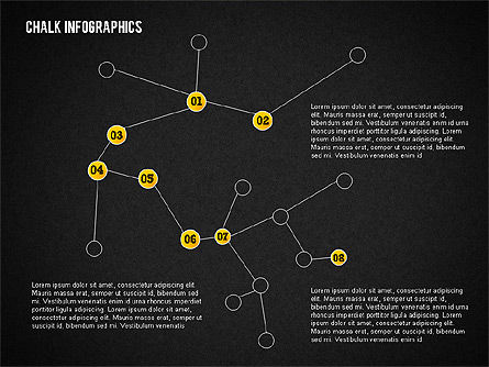 Chalk Infographics, Diapositiva 12, 02375, Infografías — PoweredTemplate.com