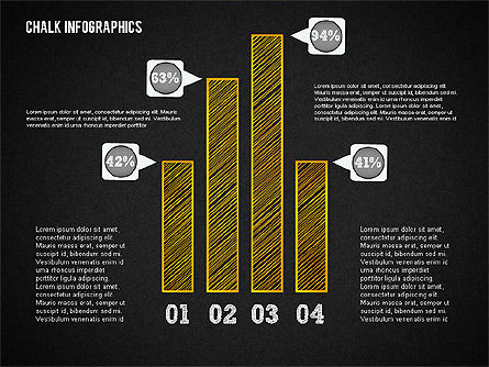 Chalk Infographics, Slide 15, 02375, Infographics — PoweredTemplate.com