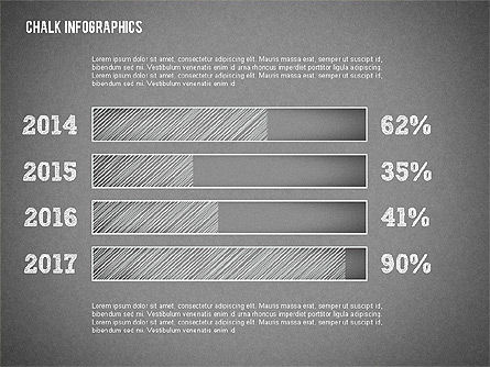 초크 infographics, 슬라이드 6, 02375, 인포메이션 그래픽 — PoweredTemplate.com