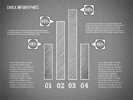 Infographie de la craie, Diapositive 7, 02375, Infographies — PoweredTemplate.com
