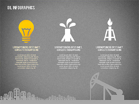 Oil Infographics Presentation Template, Slide 11, 02376, Presentation Templates — PoweredTemplate.com