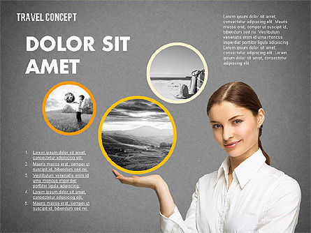 Concepto de presentación de viajes, Diapositiva 16, 02382, Plantillas de presentación — PoweredTemplate.com