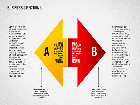 Colored Arrows Toolbox, Slide 3, 02387, Process Diagrams — PoweredTemplate.com