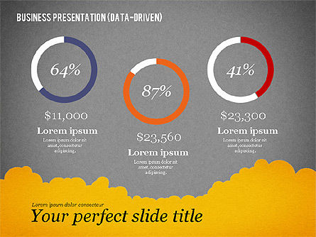 Succes zakelijke presentatie sjabloon, Dia 13, 02389, Presentatie Templates — PoweredTemplate.com