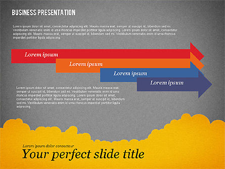 Success Business Presentation Template, Slide 14, 02389, Presentation Templates — PoweredTemplate.com