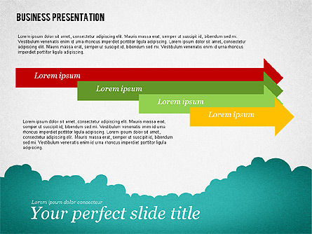 Template Presentasi Bisnis Sukses, Slide 6, 02389, Templat Presentasi — PoweredTemplate.com