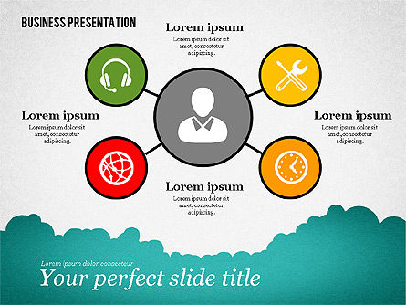 Template Presentasi Bisnis Sukses, Slide 7, 02389, Templat Presentasi — PoweredTemplate.com