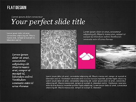 Milieu-presentatie in plat design, Dia 12, 02390, Presentatie Templates — PoweredTemplate.com
