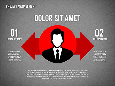 Projektmanagementprozess, Folie 12, 02391, Prozessdiagramme — PoweredTemplate.com