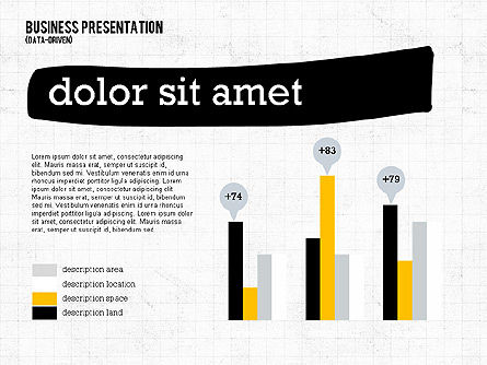Profit Business Presentación (impulsada por datos), Diapositiva 2, 02395, Plantillas de presentación — PoweredTemplate.com