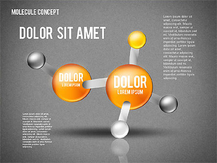 Diagrama del átomo, Diapositiva 12, 02399, Modelos de negocios — PoweredTemplate.com
