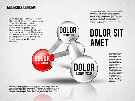 Atom-Diagramm, Folie 6, 02399, Business Modelle — PoweredTemplate.com
