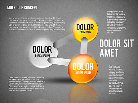 Diagrama del átomo, Diapositiva 9, 02399, Modelos de negocios — PoweredTemplate.com