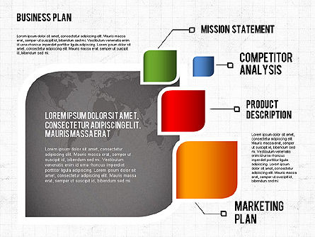 Business Plan Creative Presentation Template, Slide 7, 02401, Presentation Templates — PoweredTemplate.com