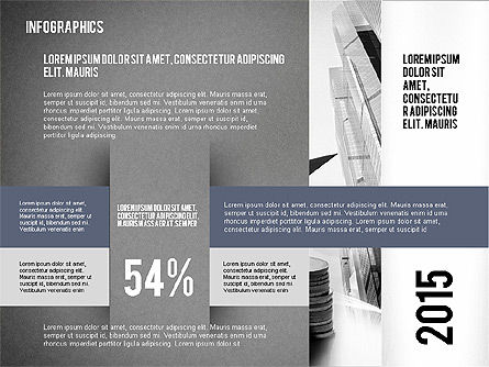 Infographie en design plat avec personnage, Diapositive 10, 02408, Infographies — PoweredTemplate.com
