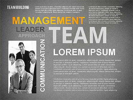 Nube de Palabra de Team Building, Diapositiva 15, 02413, Plantillas de presentación — PoweredTemplate.com