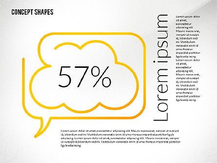 Formas Conceptuales, Diapositiva 5, 02415, Formas — PoweredTemplate.com