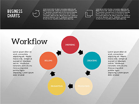Presentasi Dengan Grafik Bisnis Berbasis Data, Slide 10, 02416, Bagan dan Diagram berdasarkan Data — PoweredTemplate.com