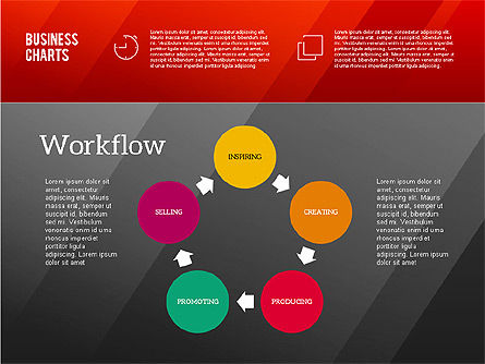 Presentasi Dengan Grafik Bisnis Berbasis Data, Slide 2, 02416, Bagan dan Diagram berdasarkan Data — PoweredTemplate.com