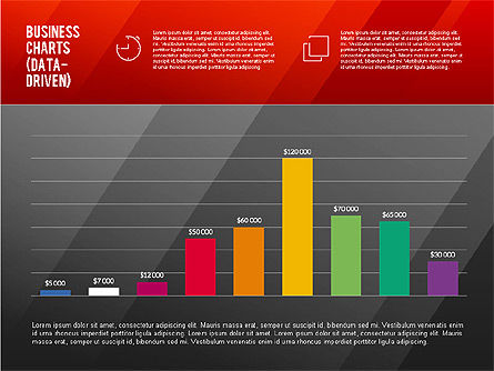 Presentasi Dengan Grafik Bisnis Berbasis Data, Slide 3, 02416, Bagan dan Diagram berdasarkan Data — PoweredTemplate.com
