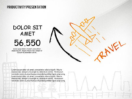 Productivity Presentation Template, Slide 5, 02417, Presentation Templates — PoweredTemplate.com