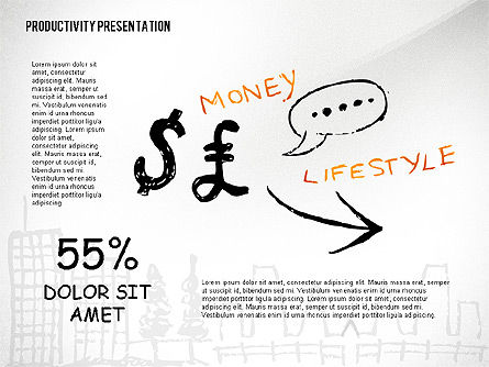 Plantilla de presentación de productividad, Diapositiva 8, 02417, Plantillas de presentación — PoweredTemplate.com