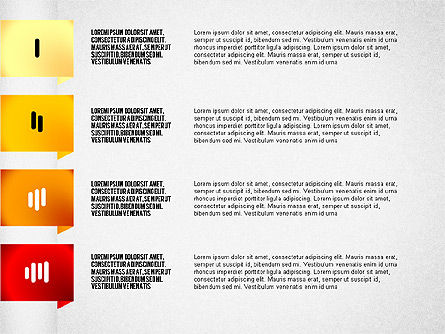 Cintas de tejido, Diapositiva 6, 02422, Diagramas de la etapa — PoweredTemplate.com