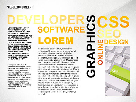 ウェブデザインの世界の雲, スライド 6, 02425, ビジネスモデル — PoweredTemplate.com