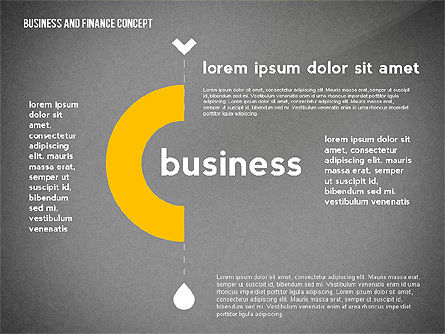 ビジネスと財務のコンセプト, スライド 14, 02428, ビジネスモデル — PoweredTemplate.com
