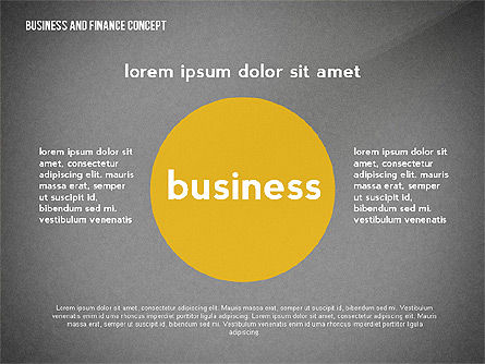 ビジネスと財務のコンセプト, スライド 9, 02428, ビジネスモデル — PoweredTemplate.com
