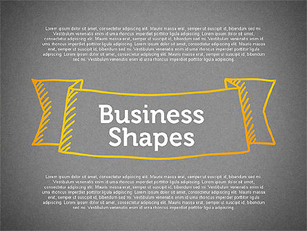 Character and Business Shapes, Slide 9, 02430, Shapes — PoweredTemplate.com