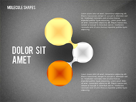 Molecule Shapes, Slide 11, 02431, Shapes — PoweredTemplate.com