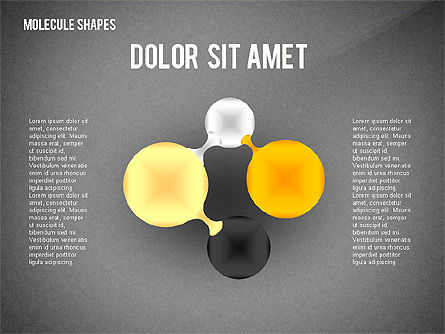 Molecule Shapes, Slide 16, 02431, Shapes — PoweredTemplate.com