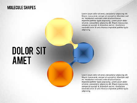 Molecule Shapes, Slide 3, 02431, Shapes — PoweredTemplate.com