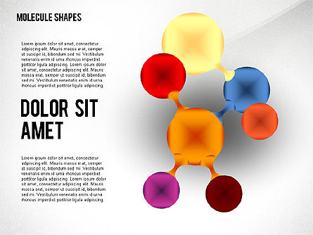 Molecule Shapes, Slide 6, 02431, Shapes — PoweredTemplate.com